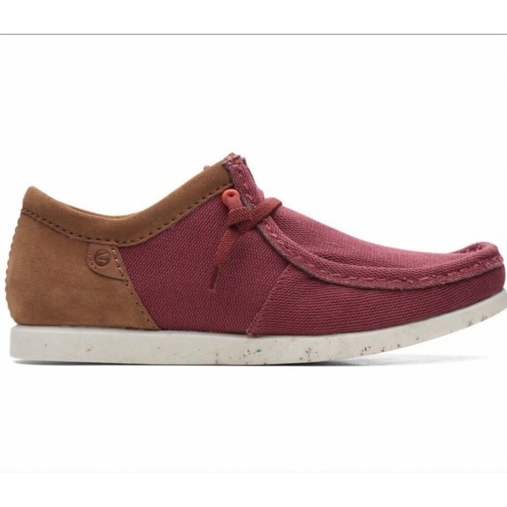 Clark’s Brick Red Shacrelite Moccasin Shoes Men’s Size 8 M New in Box